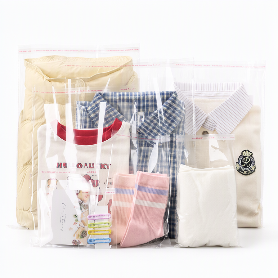 Bolsas de ropa y papelería